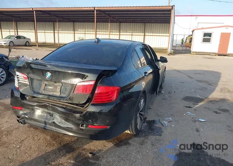 2016 BMW 528I из США, поврежденный, VIN WBA5A5C52GD529909